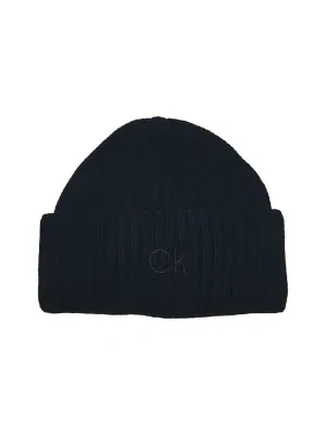 Calvin Klein Czapka ELEVATED | z dodatkiem wełny i kaszmiru