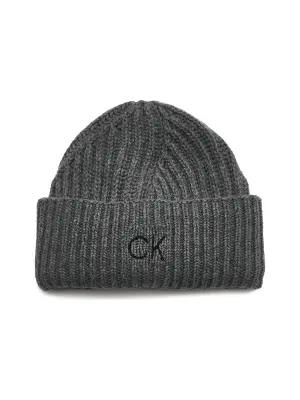 Calvin Klein Czapka ELEVATED | z dodatkiem wełny i kaszmiru