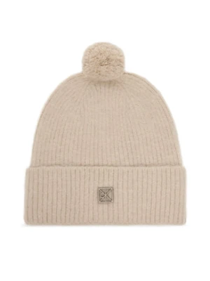Calvin Klein Czapka Emblem Brushed LV04D8067G Beżowy