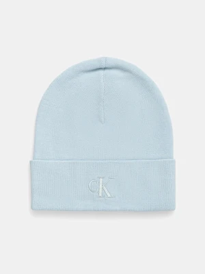 Calvin Klein czapka kolor niebieski LV04D8020G