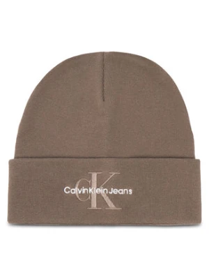 Calvin Klein Czapka Mono Logo Embro K50K512460 Brązowy