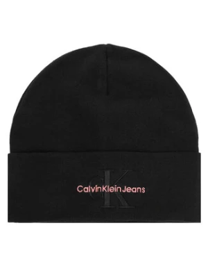 Calvin Klein Czapka Mono Logo Embro K60K612668 Czarny