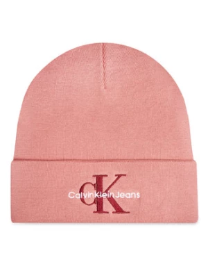 Calvin Klein Czapka Mono Logo Embro K60K612668 Różowy