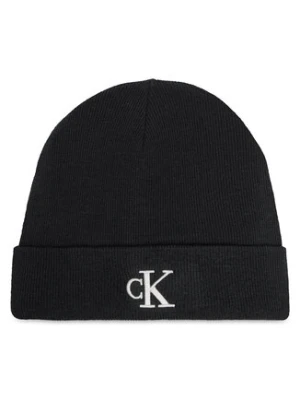 Calvin Klein Czapka Monogram Embro Beanie K50K512145 Szary