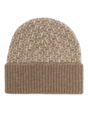 Calvin Klein Czapka Monogram Fold K60K612595 Beżowy