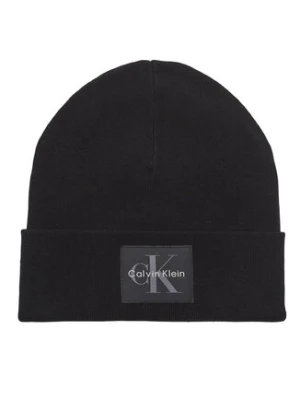 Calvin Klein Czapka Monologo LV04D8088G Czarny