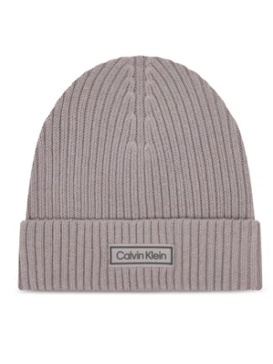 Calvin Klein Czapka Patch Chunky LV04D8053G Szary