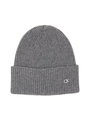 Calvin Klein Czapka RE-LOCK | z dodatkiem wełny i kaszmiru