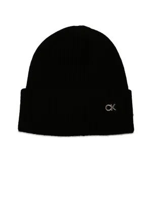 Calvin Klein Czapka RE-LOCK | z dodatkiem wełny i kaszmiru
