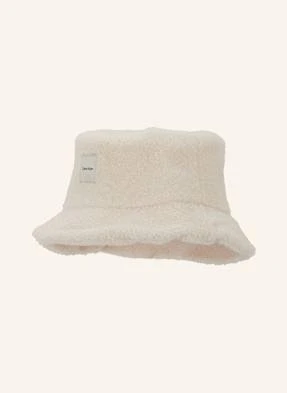 Calvin Klein Czapka Rybacka Z Bouclé beige