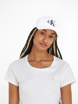 Calvin Klein Czapka w kolorze białym rozmiar: onesize