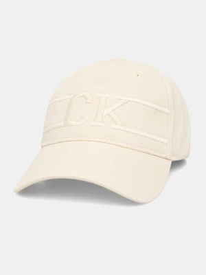 Calvin Klein czapka z daszkiem bawełniana