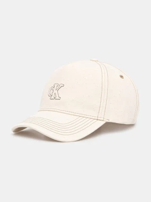 Calvin Klein czapka z daszkiem bawełniana