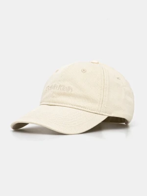 Calvin Klein czapka z daszkiem bawełniana