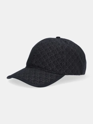 Calvin Klein czapka z daszkiem bawełniana kolor czarny LV04D5029G