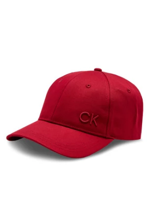 Calvin Klein Czapka z daszkiem Ck Cotton Cap K60K612000 Czerwony