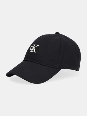 Calvin Klein czapka z daszkiem damska bawełniana