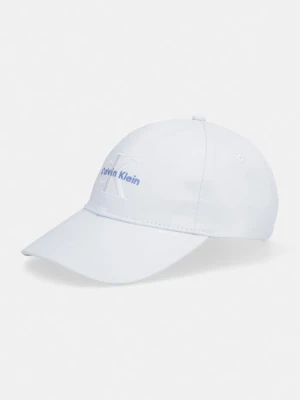 Calvin Klein czapka z daszkiem damska bawełniana