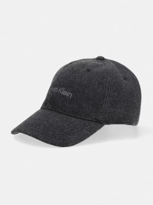 Calvin Klein czapka z daszkiem damska czarny