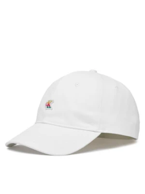 Calvin Klein Czapka z daszkiem Iridecent LV04D5133G Biały