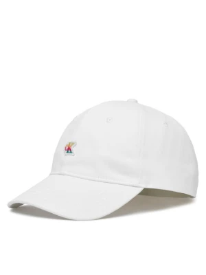 Calvin Klein Czapka z daszkiem Iridecent LV04D5133G Biały