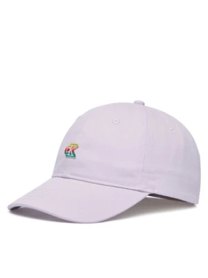 Calvin Klein Czapka z daszkiem Iridecent LV04D5133G Fioletowy jasny