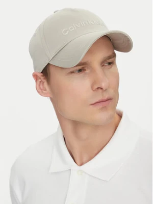 Calvin Klein Czapka z daszkiem K50K511987 Beżowy