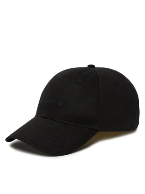 Calvin Klein Czapka z daszkiem Logo Embroidery LV04D5003G Czarny