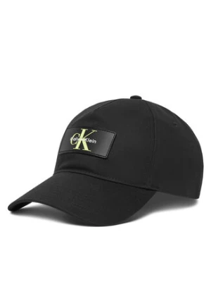 Calvin Klein Czapka z daszkiem Logo LV04D5042G Czarny
