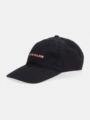 Calvin Klein czapka z daszkiem męska bawełniana