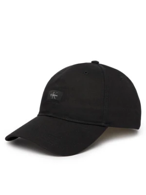 Calvin Klein Czapka z daszkiem Monologo Woven Patch Bb Cap LV04D5077G Czarny