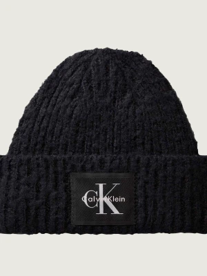 Calvin Klein Czapka | z dodatkiem wełny czarny