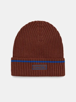 Calvin Klein czapka z domieszką wełny dziecięca
