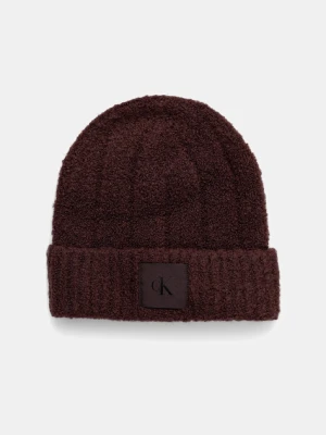 Calvin Klein czapka z wełną