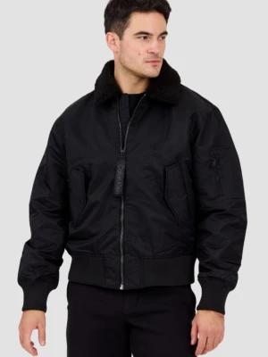 CALVIN KLEIN Czarna męska bomberka, Rozmiar XXL