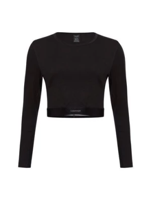 Calvin Klein Damska bielizna nocna Kobiety Bawełna czarny jednolity,