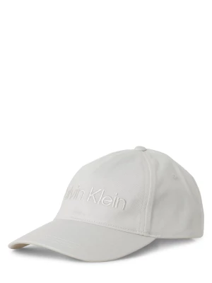Calvin Klein Damska czapka z daszkiem Kobiety Bawełna biały jednolity,