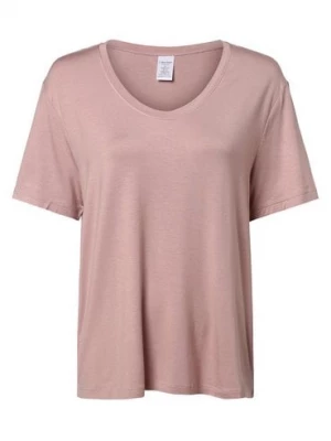 Calvin Klein Damska koszulka od piżamy Kobiety Modal różowy jednolity,