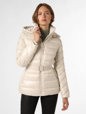Calvin Klein Damska kurtka pikowana Kobiety biały jednolity,