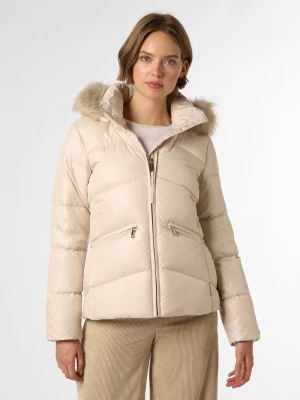 Calvin Klein Damska kurtka puchowa Kobiety Sztuczne włókno beżowy jednolity,