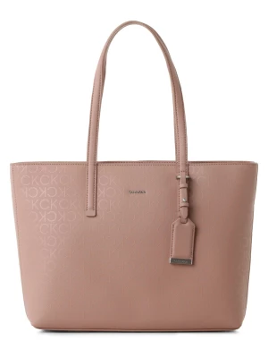 Calvin Klein Damska torba shopper Kobiety Sztuczna skóra różowy jednolity,