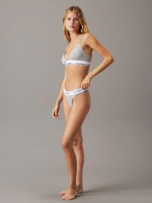 Calvin Klein Damski biustonosz Kobiety Dżersej szary marmurkowy,