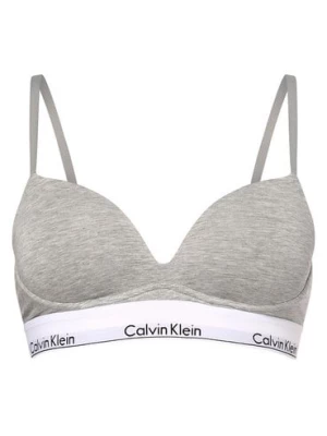 Calvin Klein Damski biustonosz push-up Kobiety Bawełna szary marmurkowy,
