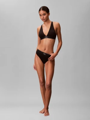 Calvin Klein Damski biustonosz trójkątny - usztywniany Kobiety czarny jednolity,