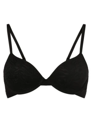 Calvin Klein Damski biustonosz z fiszbinami Kobiety czarny jednolity,