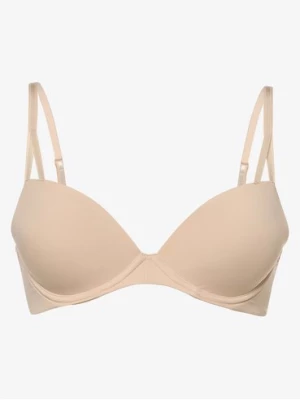 Calvin Klein Damski biustonosz z fiszbinami Kobiety Sztuczne włókno beżowy|różowy jednolity,