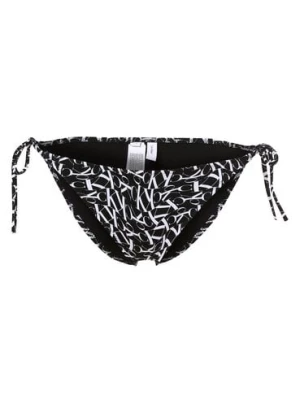 Calvin Klein Damski dół od bikini Kobiety czarny wzorzysty,