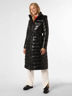 Calvin Klein Damski płaszcz pikowany Kobiety czarny jednolity,