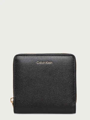 Calvin Klein damskie z imitacji skóry czarny