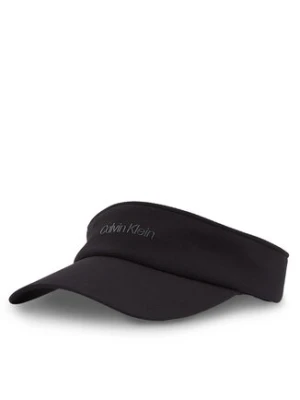 Calvin Klein Daszek Seersucker Visor K50K512973 Czarny